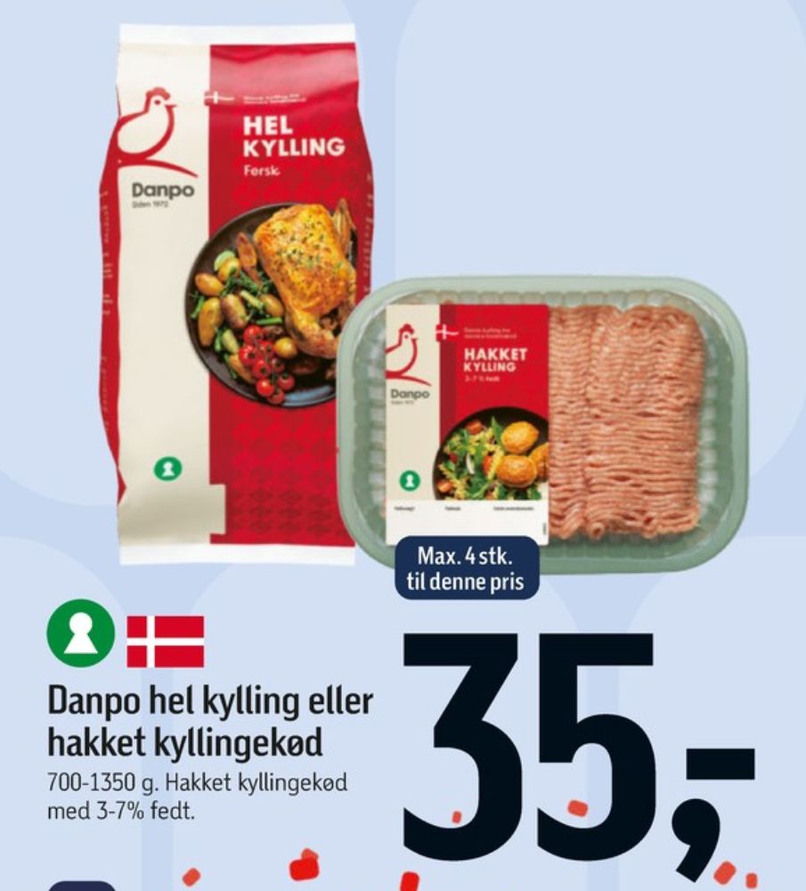 Danpo, Kylling