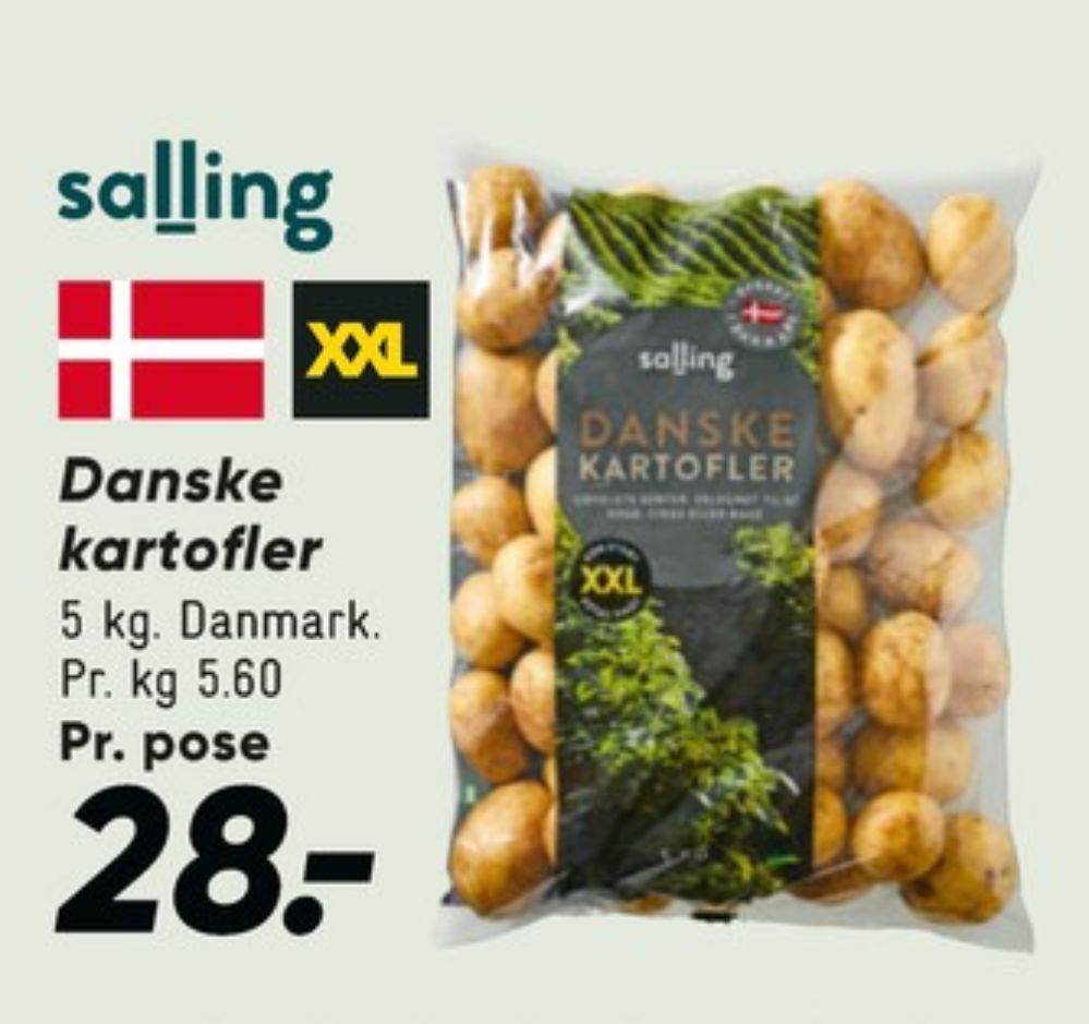 Salling, Kartofler