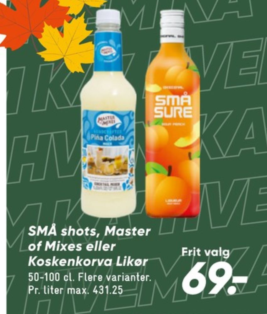 Master of Mixes Piña Colada, DrinkMix