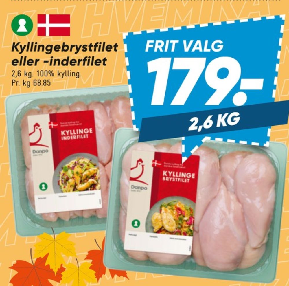 Danpo, Kyllingebrystfilet