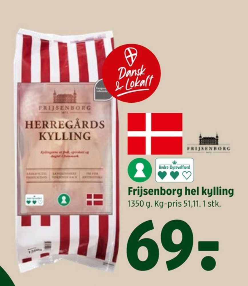 Frijsenborg, Kylling