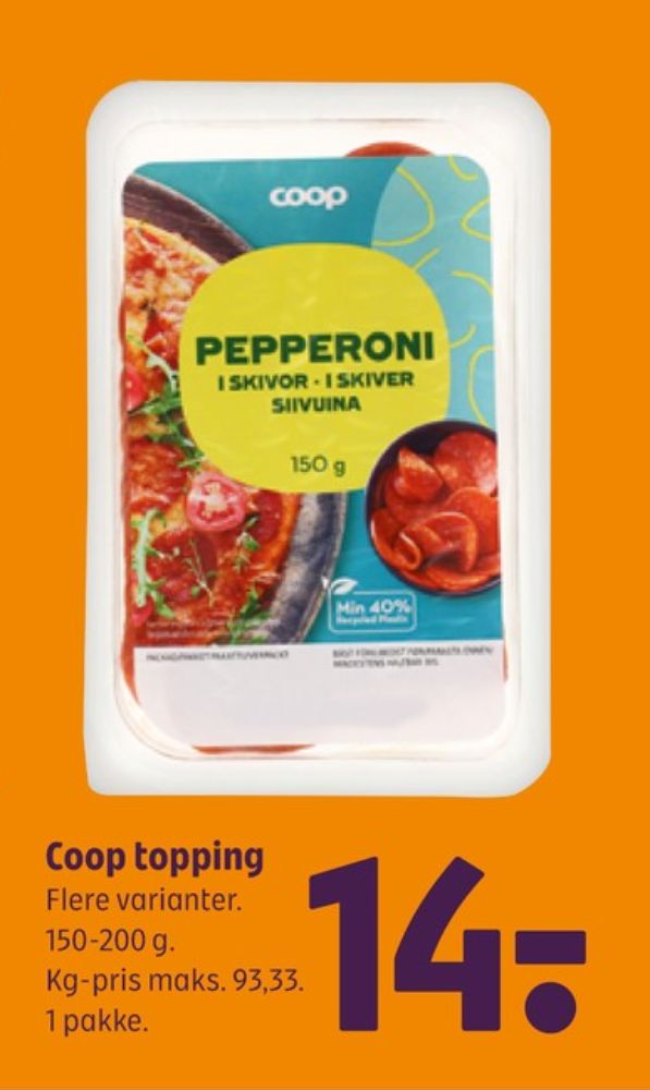 Coop, Pepperoni