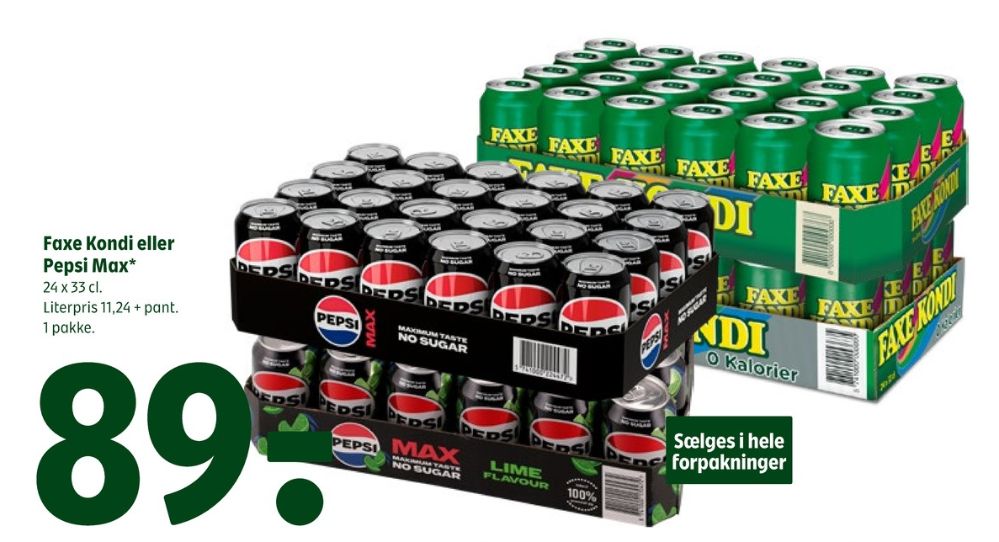 Pepsi Max, Cola 24 pk.