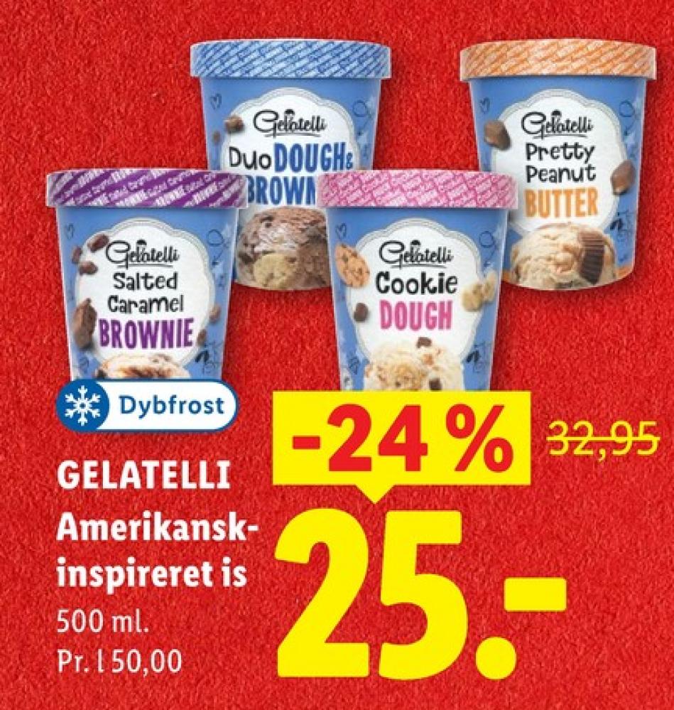 Gelatelli, Salted Caramel Brownie is
