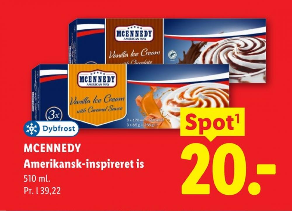 McEnnedy, Vanilla Ice Cream with Caramel Sauce
