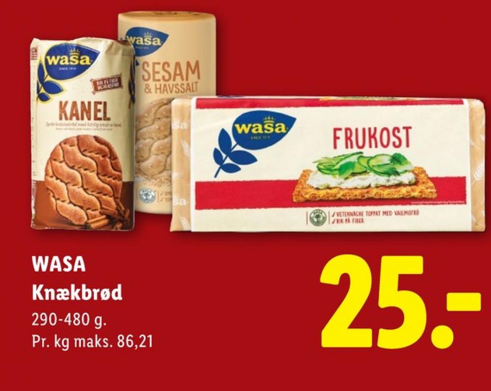 Wasa, Frukost knækbrød