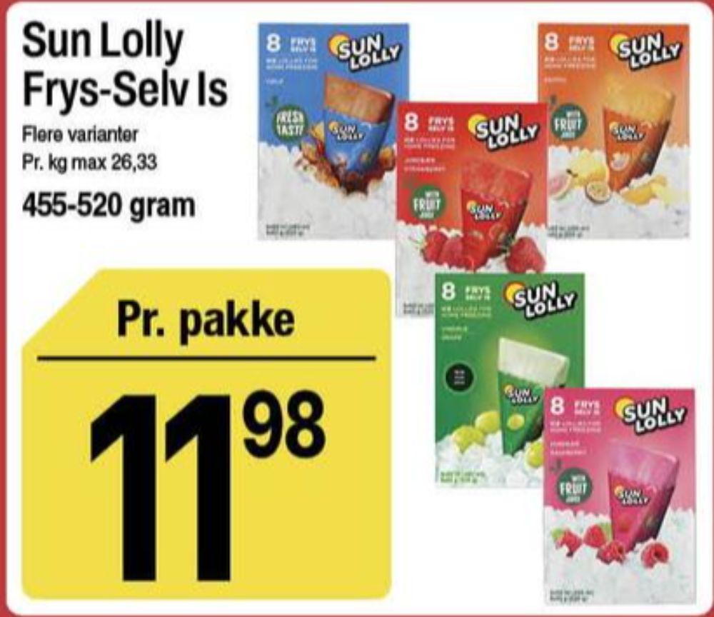 Sun Lolly, Is frys selv - Vindrue