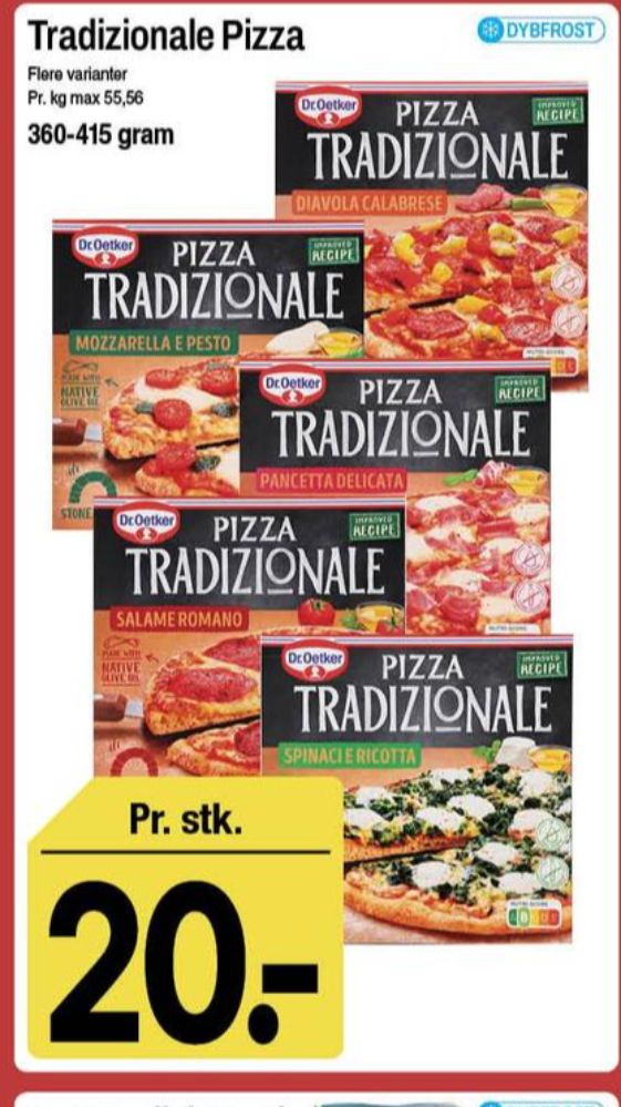 Tradizionale, Spinacie Ricotta Pizza