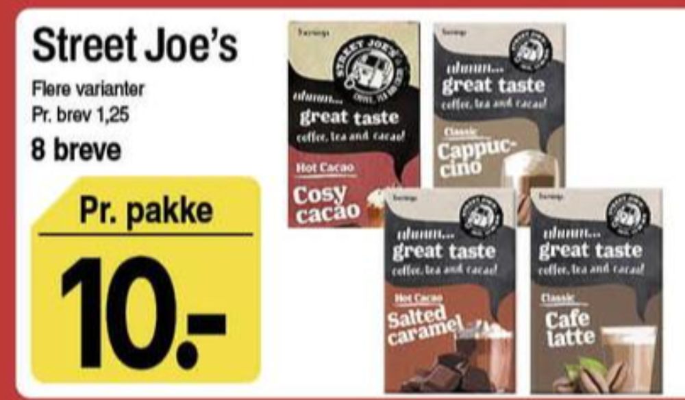 Street Joe's, Cappuccino
