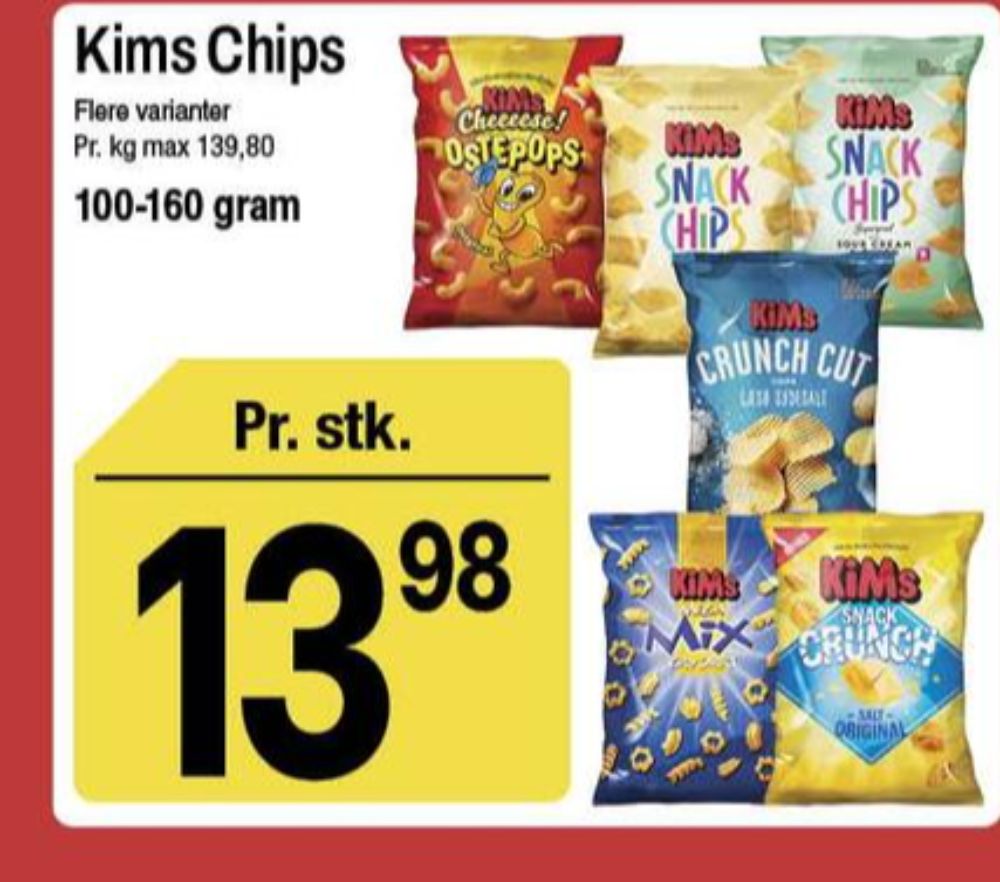 Kims, Crunch Cut Chips Læsø Sydesalt