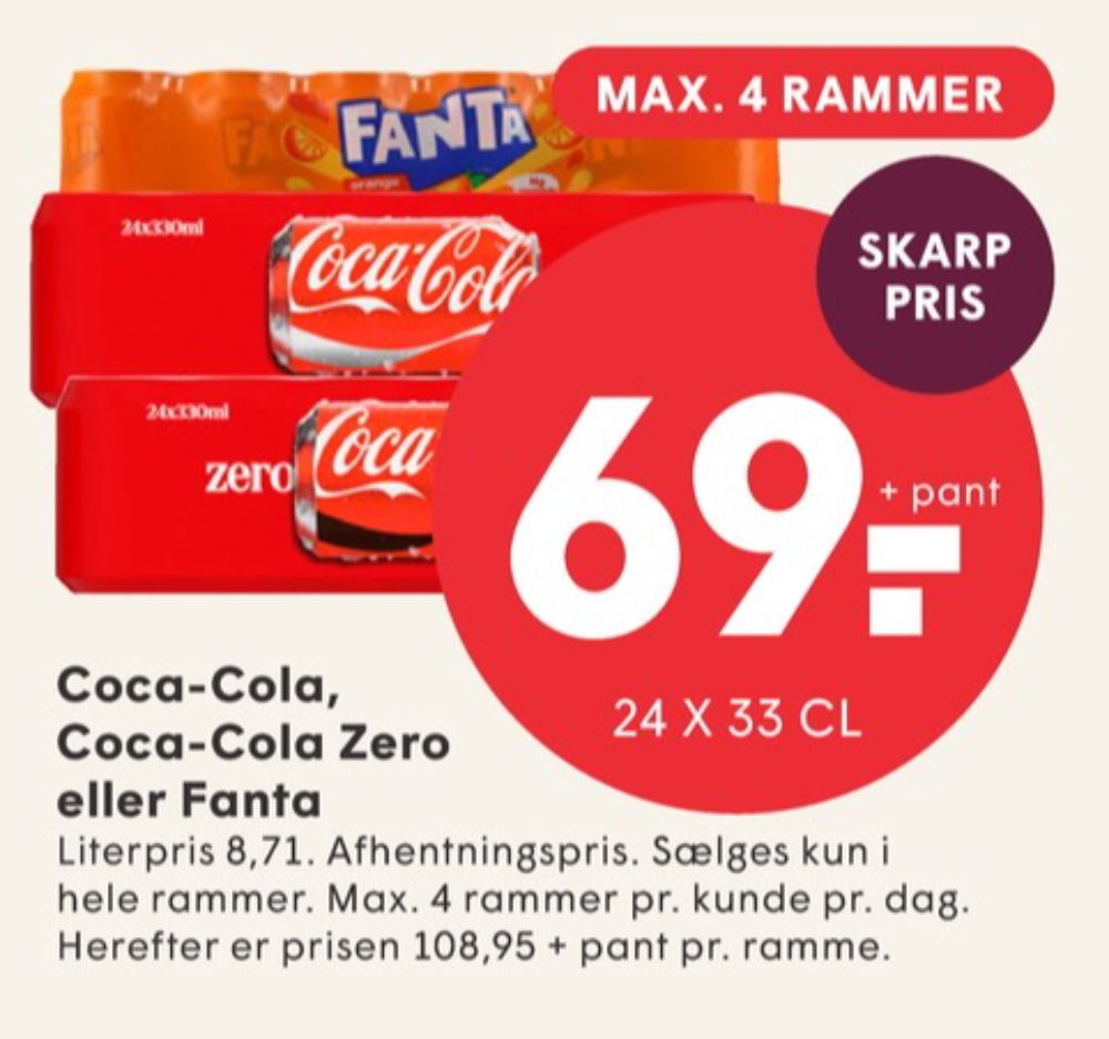 Coca Cola, Cola 24 pk.