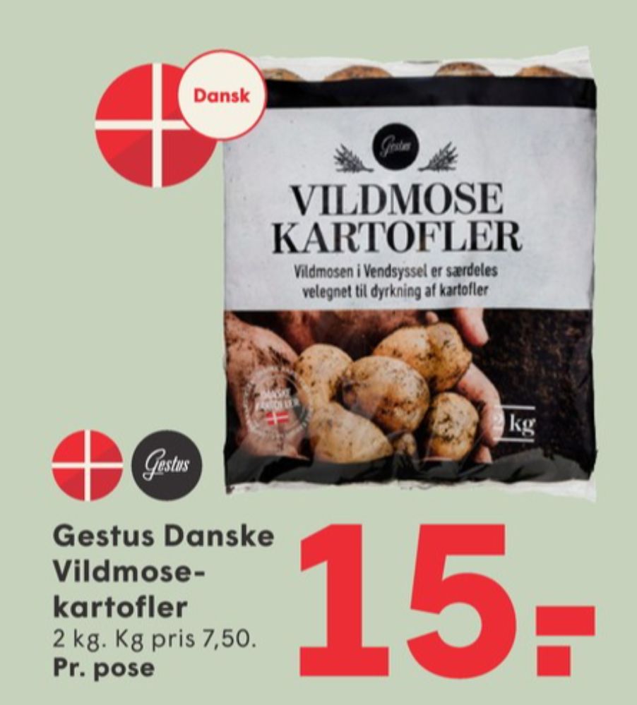 Gestus, Kartofler