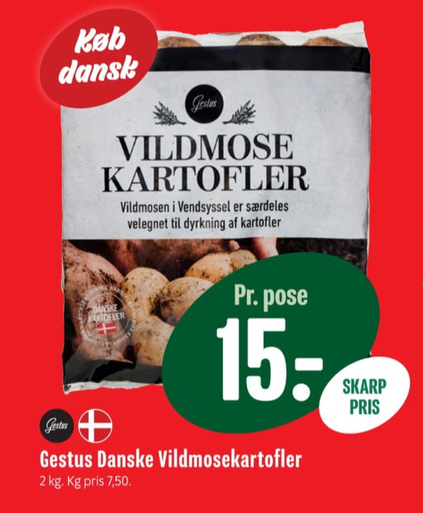 Gestus, Kartofler