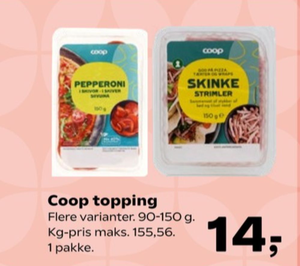 Coop, Pepperoni