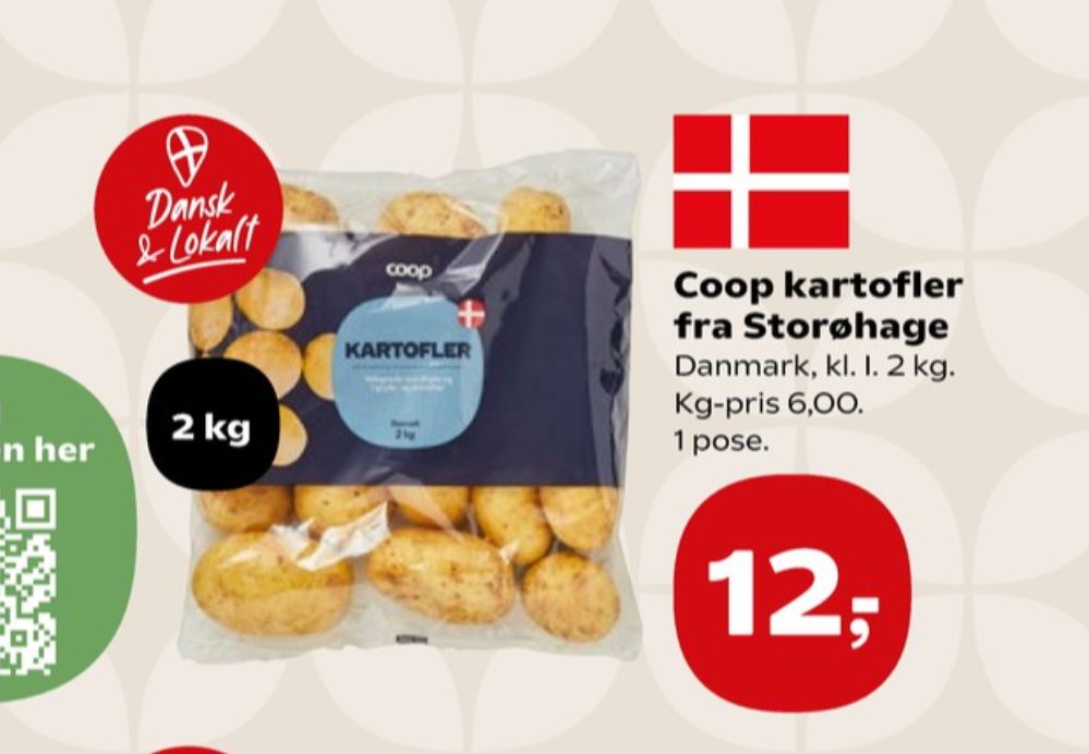 Coop, Kartofler