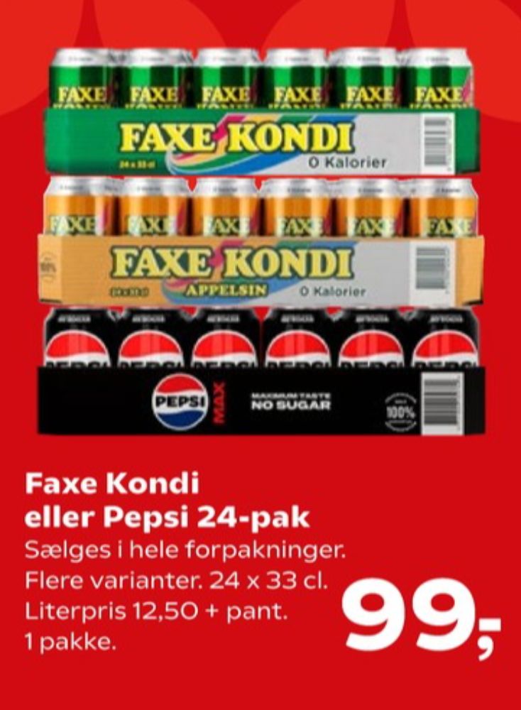 Pepsi Max, Cola 24 pk.
