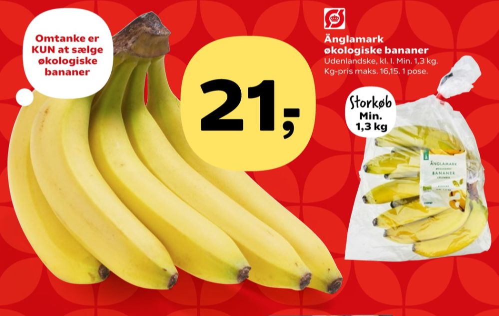 Änglamark, Bananer