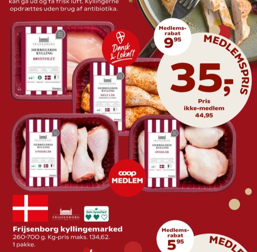 Frijsenborg, Kyllingelår
