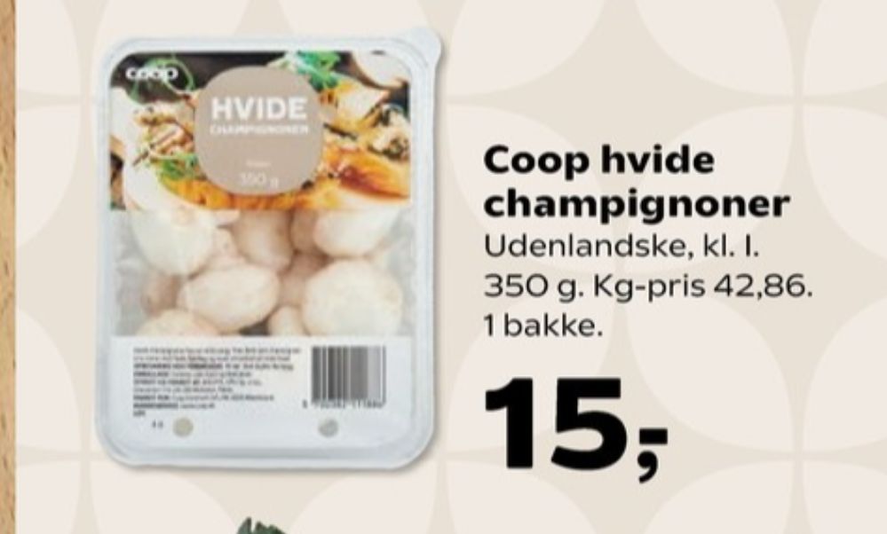 Coop, Champignon