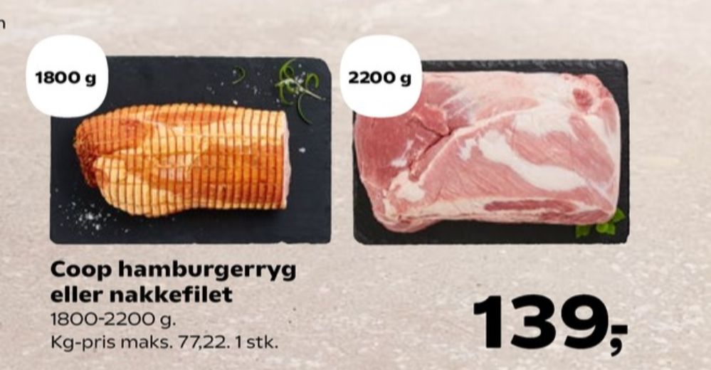 Coop, Nakkefilet