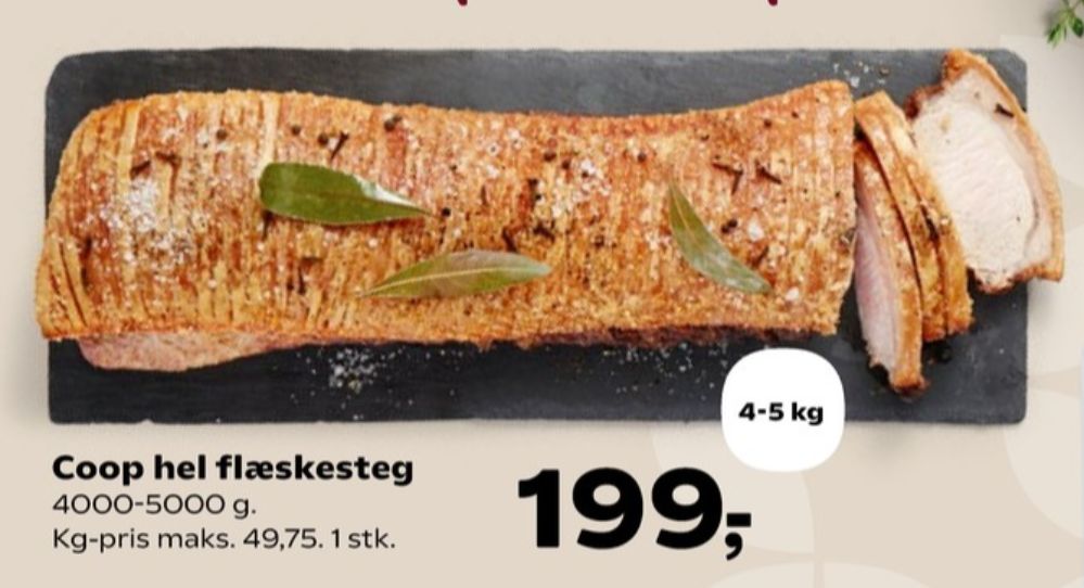 Coop, Flæskesteg