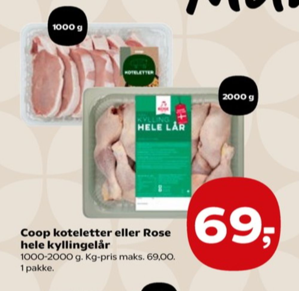 Coop, Grisekoteletter