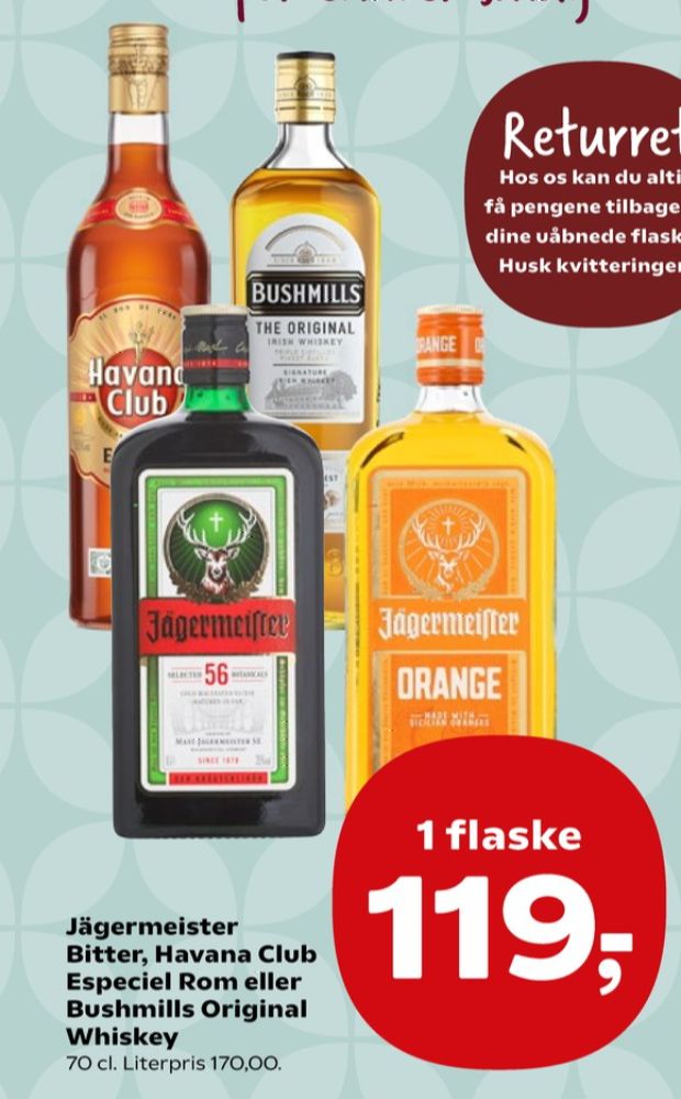 Jägermeister, Bitter