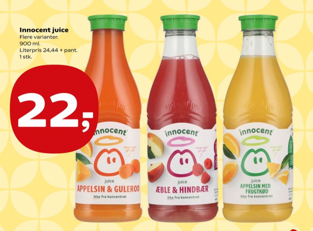 innocent, Appelsinjuice med frugtkød