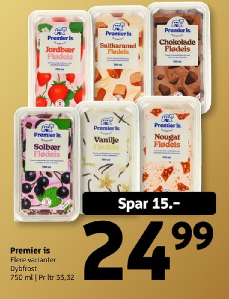 Premier, Saltkaramel is