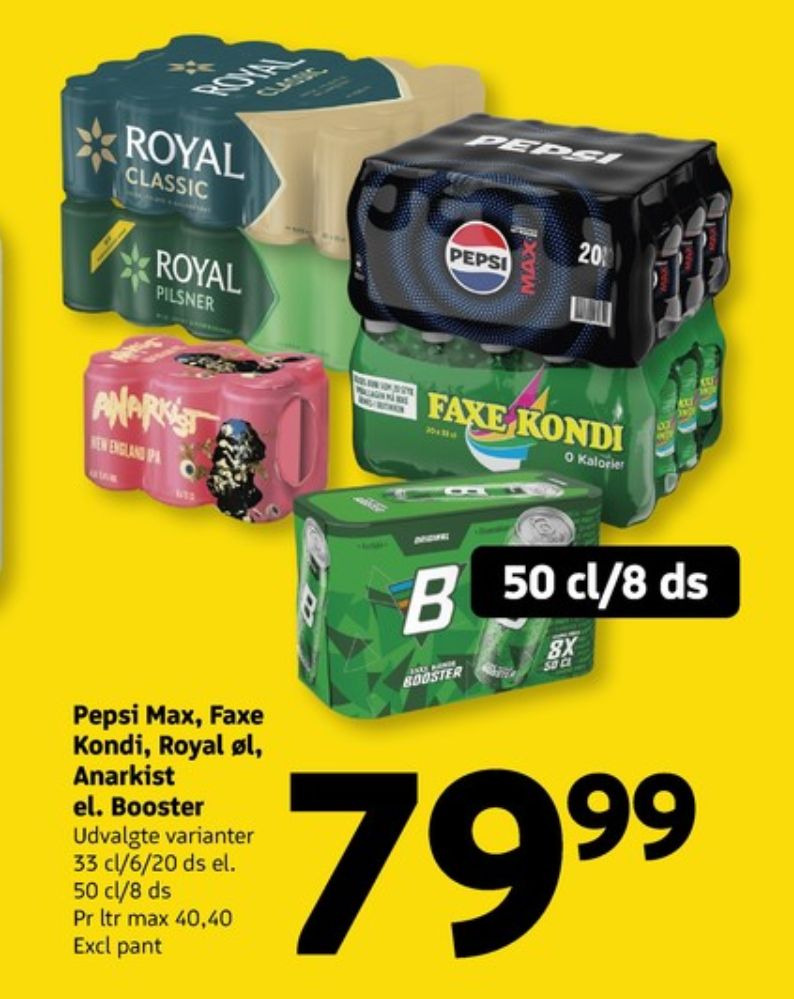 Pepsi Max, Cola 20 pk