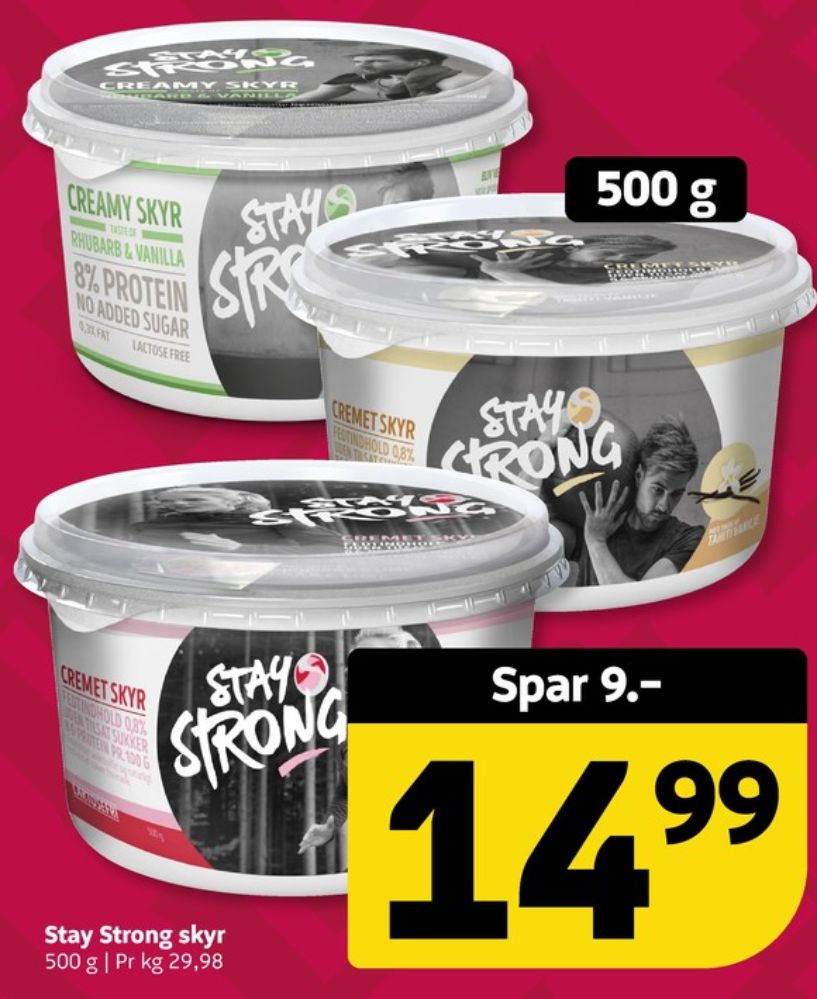 Stay Strong, Strawberry & Lime Skyr 