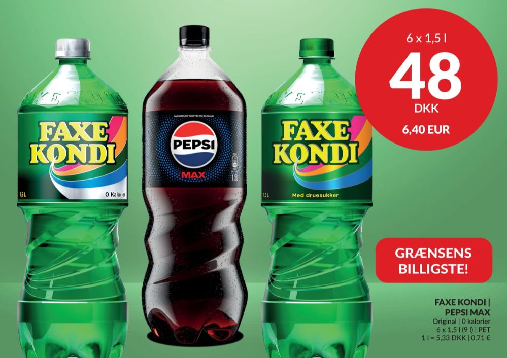 Pepsi Max, Cola 6 pk.
