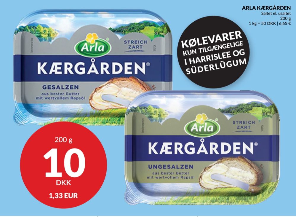 Kærgården, Smørbar