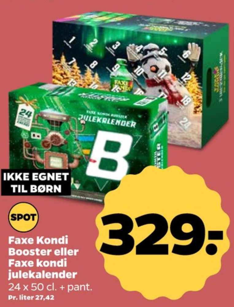 Faxe Kondi Booster , Energidrik