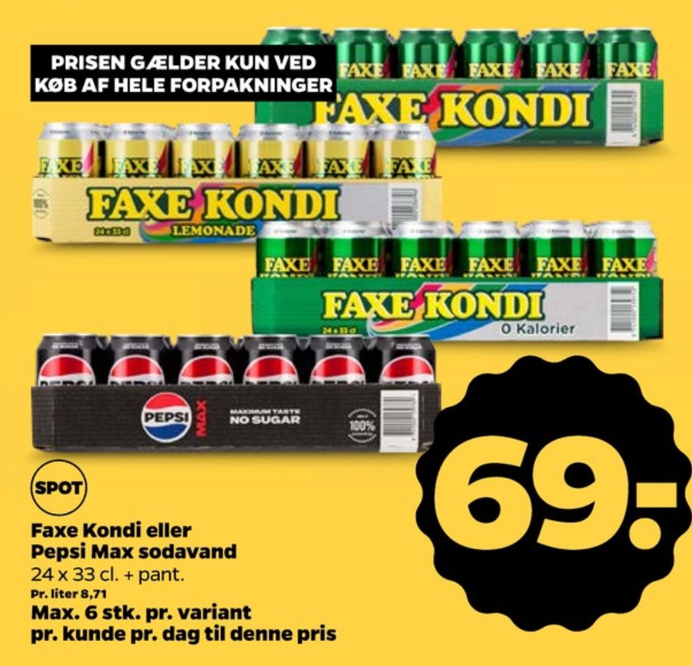 Pepsi Max, Cola 24 pk.