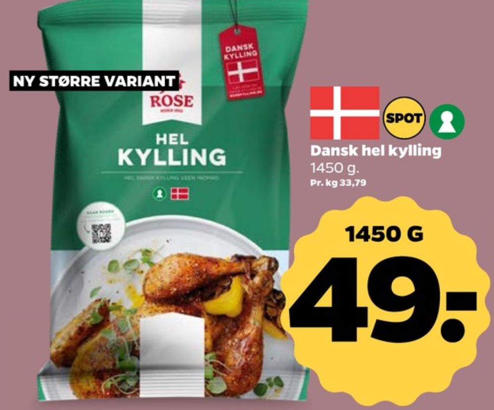 Rose, Kylling