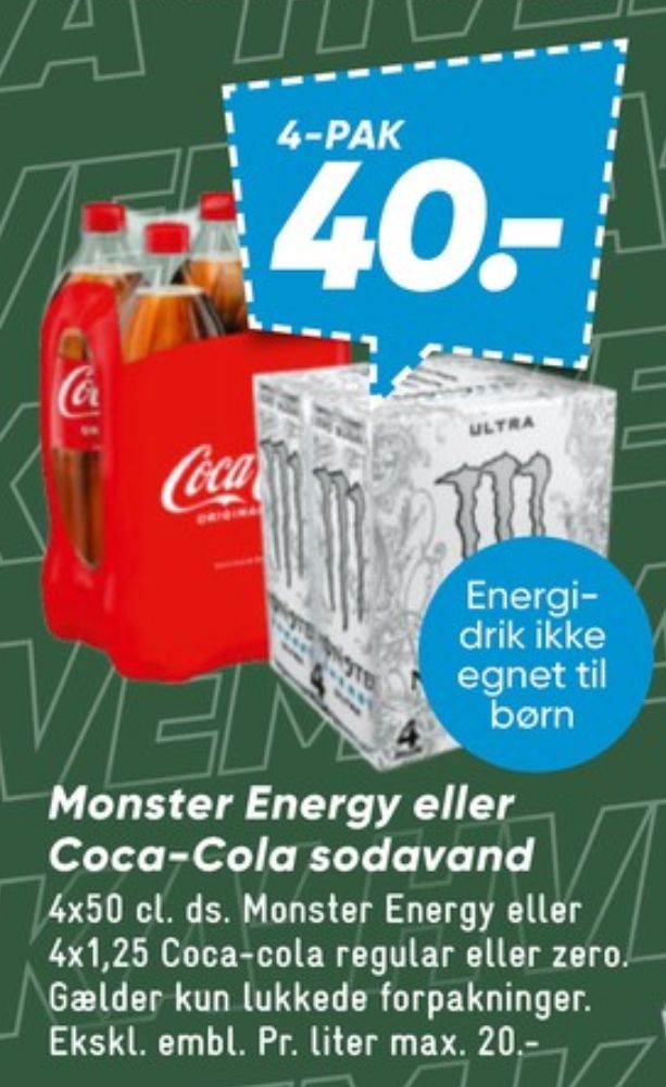 Coca Cola, Cola 4 pk.