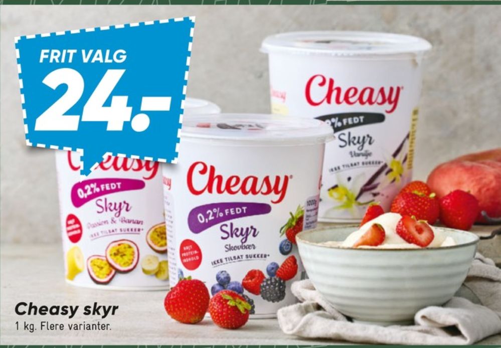 Cheasy, Vanilje Skyr 