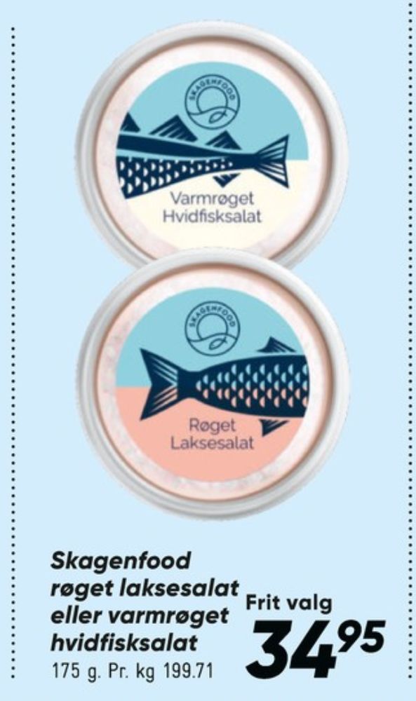 Skagenfood , Røget Laksesalat