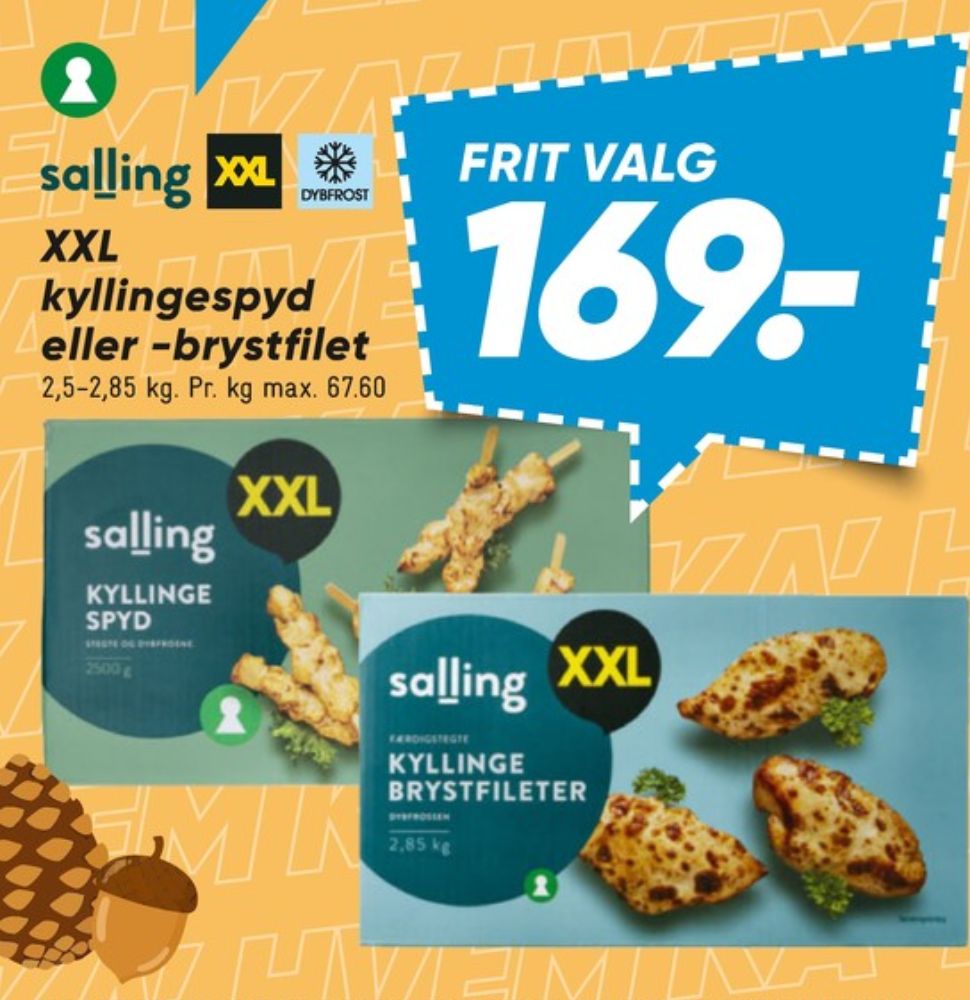 Salling, Kyllingebrystfilet