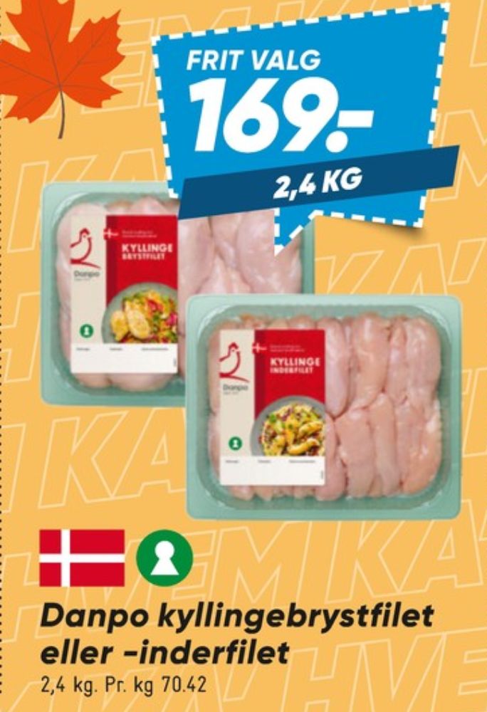 Danpo, Kyllingebrystfilet