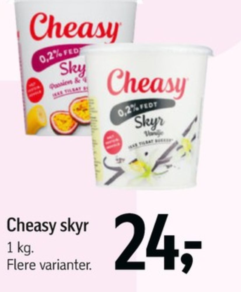 Cheasy, Passion & Banan Skyr