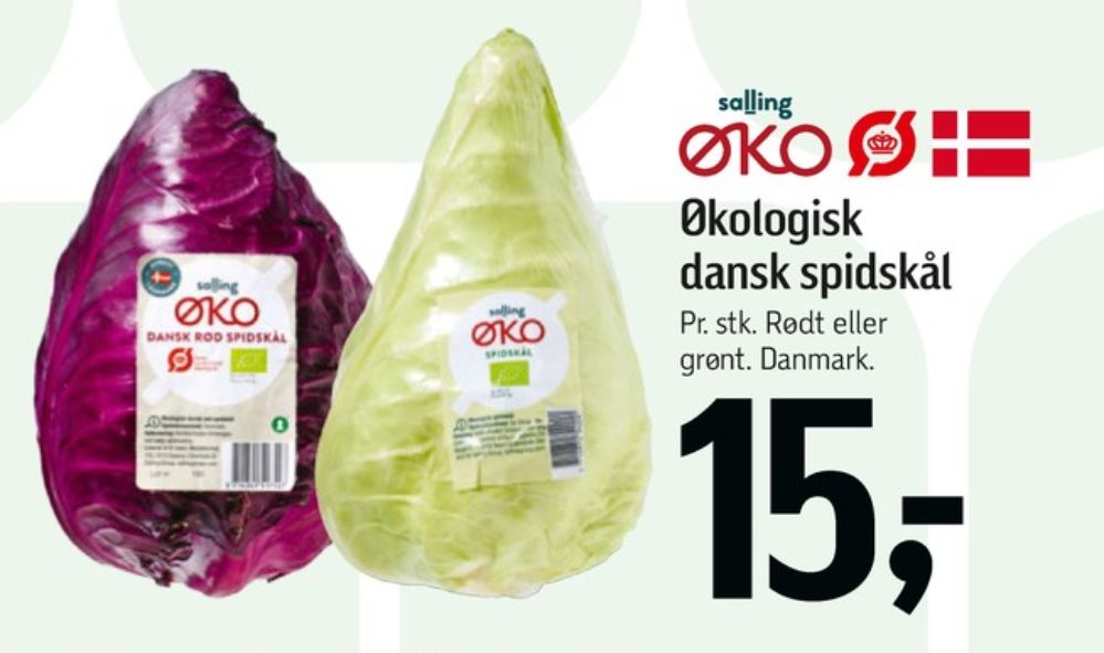 Salling ØKO, Spidskål