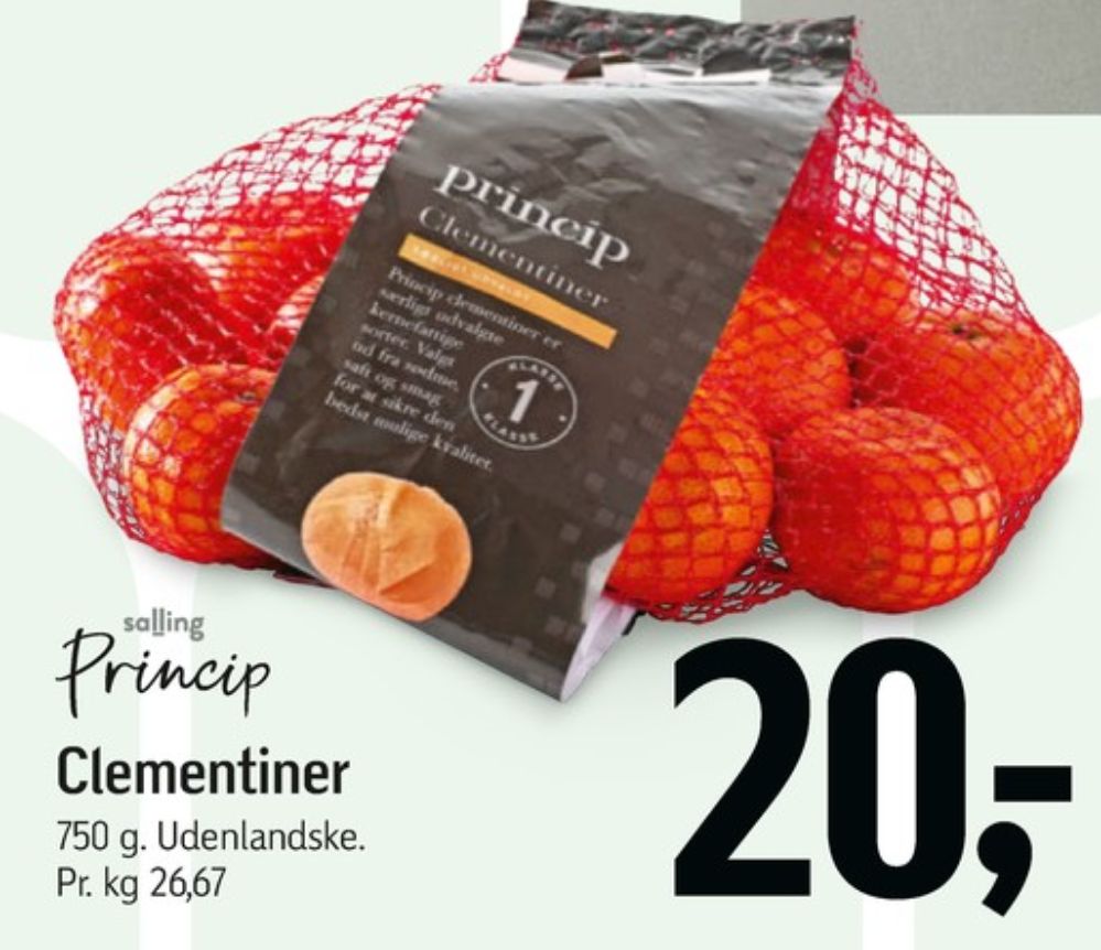 Salling Princip, Clementiner