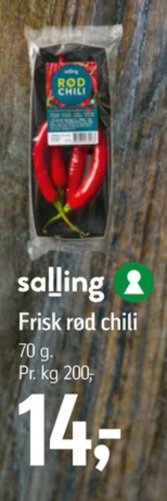 Salling ØKO, Chili