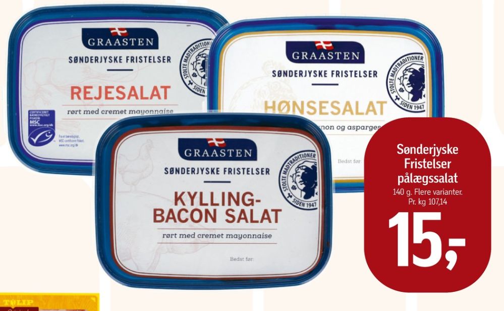 Graasten Sønderjyske Fristelser, Kylling & Baconsalat