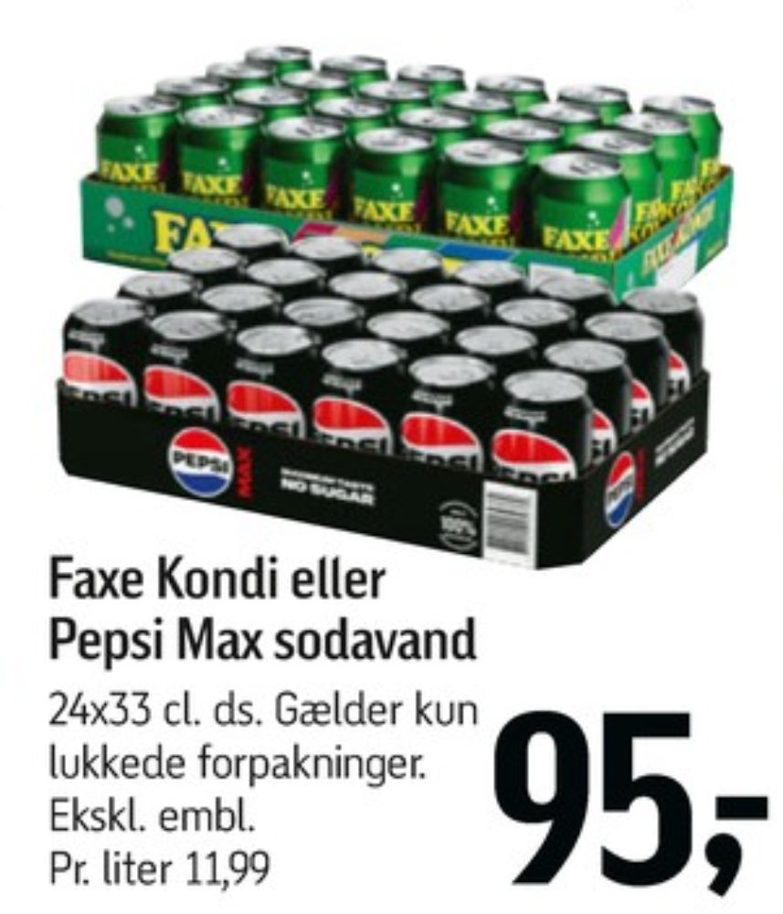 Pepsi Max, Cola 24 pk.