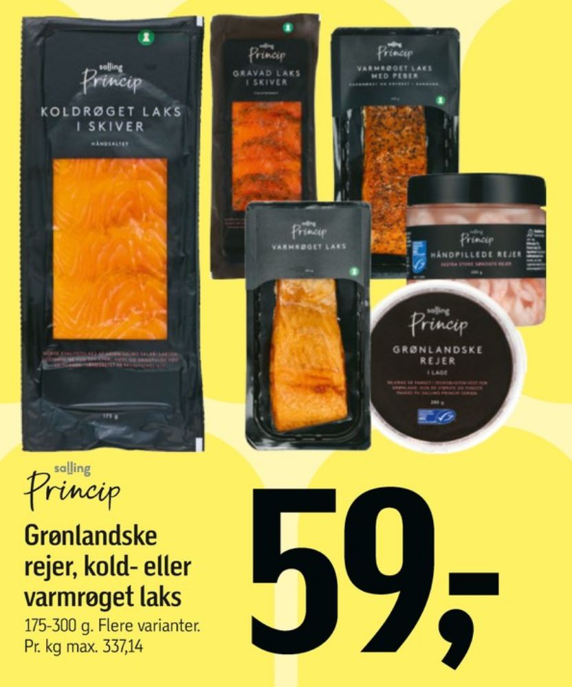 Salling Princip, Rejer