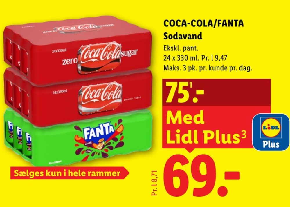 Coca Cola, Cola 24 pk.