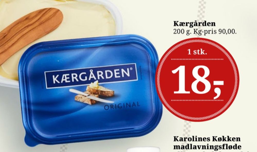 Kærgården, Smørbar
